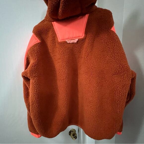 FREE PEOPLE Lead The Pack Fleece Jacket Size Medium - Picture 12 of 15